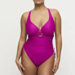 Uvita plunge swimsuit