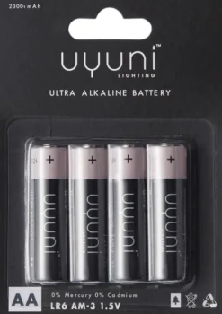 UYUNI Lighting - AA Battery, 1,5V, 2300mAh - 4 pack