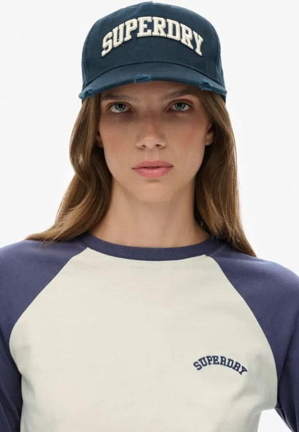 VARSITY LOGO TRUCKER CAP