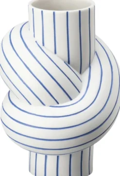 Vase 12cm, Blueberry, Node Stripes
