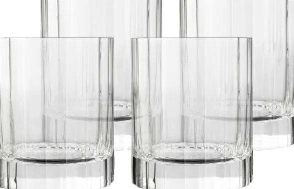 Vattenglas/whiskyglas Bach 33,5 cl 4 st Klar