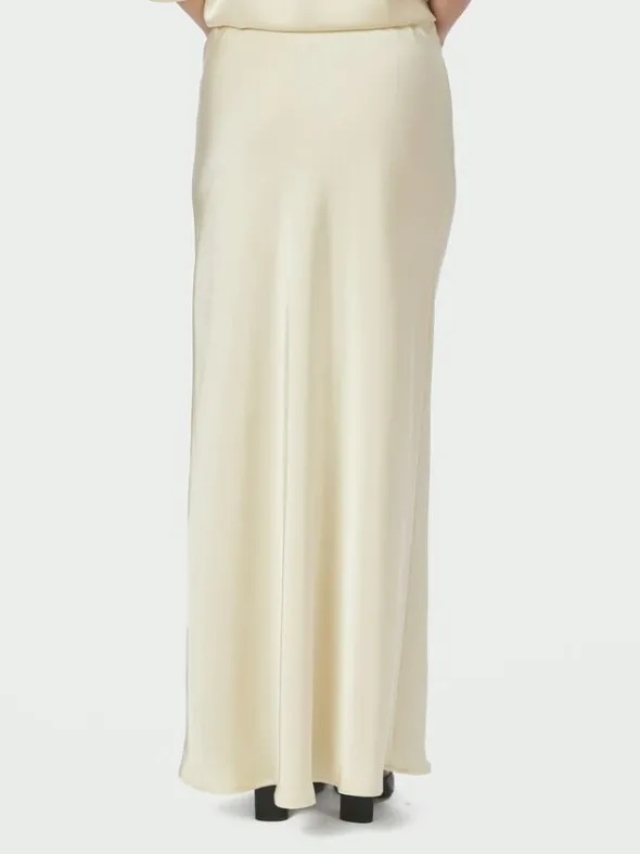 Vicky Heavy Sateen Skirt