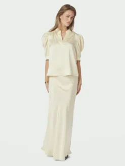 Vicky Heavy Sateen Skirt