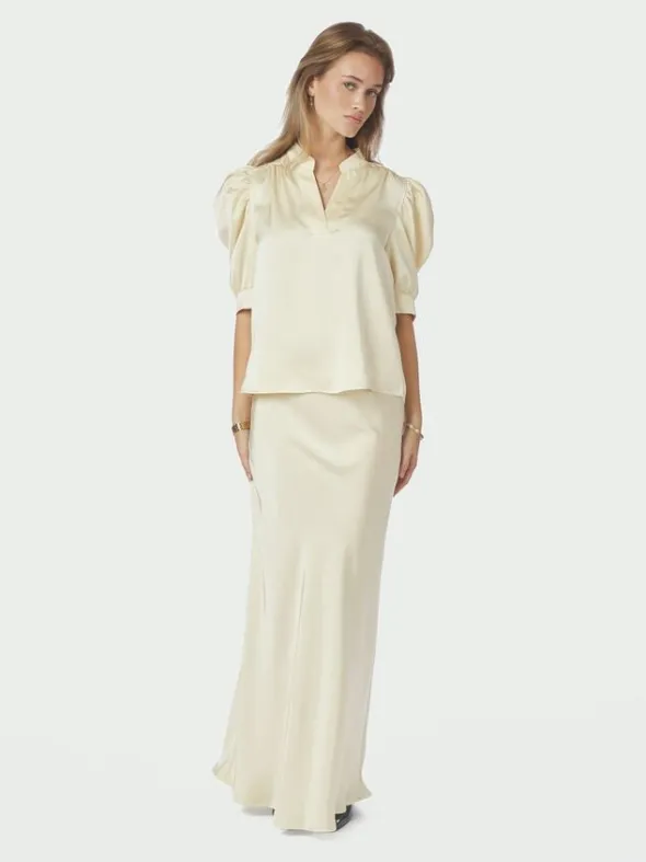 Vicky Heavy Sateen Skirt
