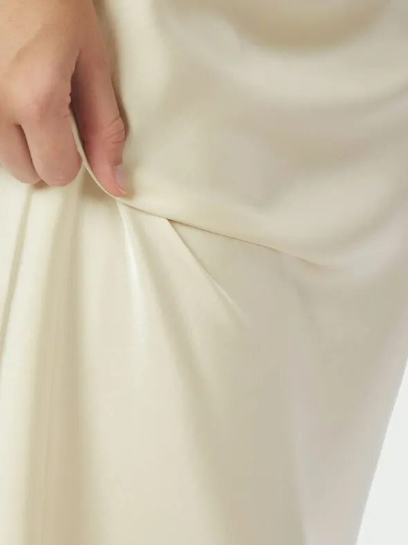 Vicky Heavy Sateen Skirt