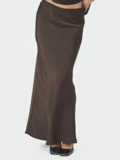 Vicky Heavy Sateen Skirt