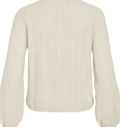 VILIGA POINTELLE L/S O-NECK TOP -NO