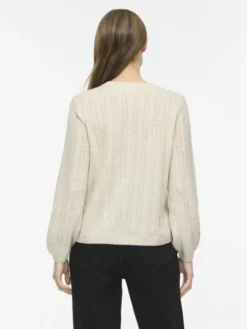 VILIGA POINTELLE L/S O-NECK TOP -NO