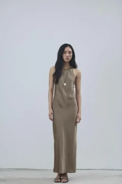 VIRAVENNA S/L ANKLE DRESS - NOOS/OC