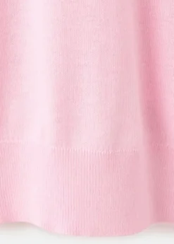 V-neck knit sweater