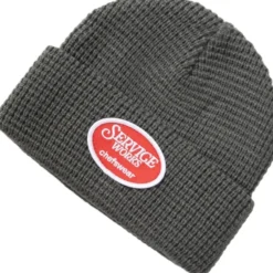 WAFFLE PATCH BEANIE