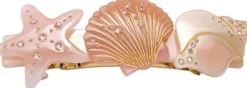 Wake Hairclip Blush