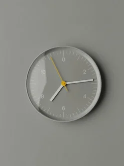 Wall Clock Recycled-Grey