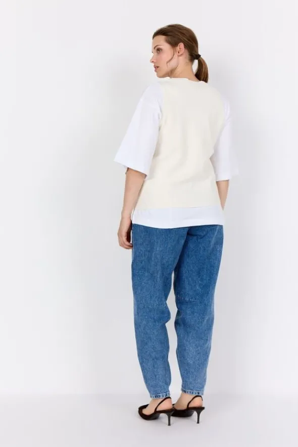 WA-SIKKA 5 Vest Off white