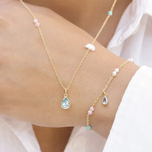 Water drop Gaia Necklace
