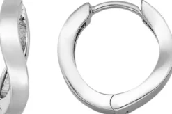 Wave creoler 13mm - Sølv