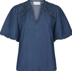 Wendia Denim Blouse