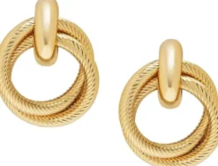 Women's Double Hoop Earrings