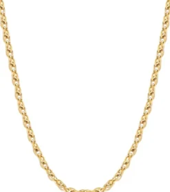 Women's Gold Rope Chain Choker