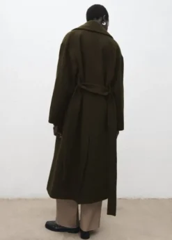 WOOL BLEND COAT. -- TRAVIATA