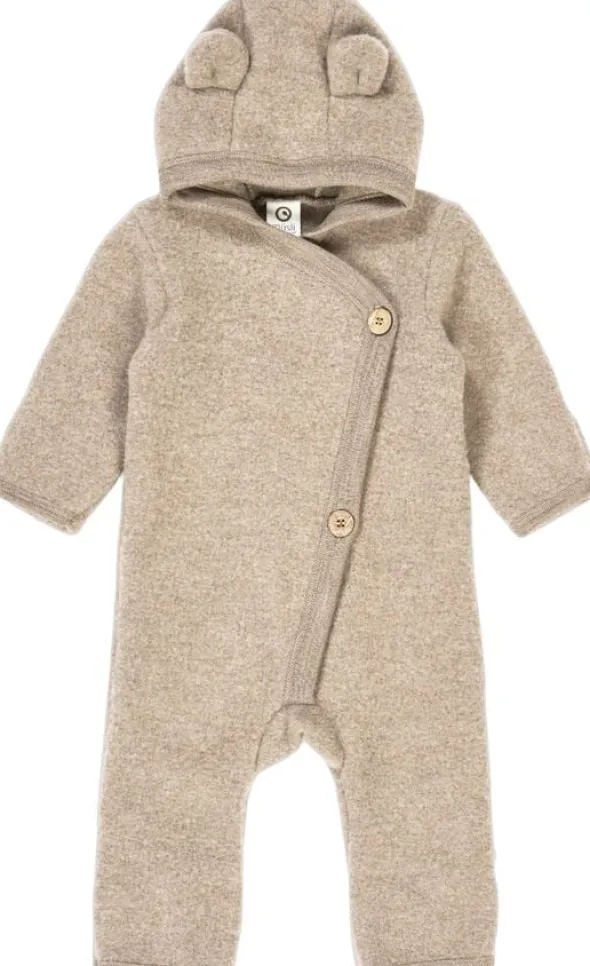 Woolly fleece suit