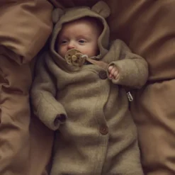 Woolly fleece suit
