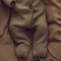 Woolly fleece suit