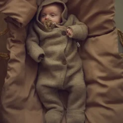 Woolly fleece suit