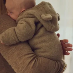 Woolly fleece suit