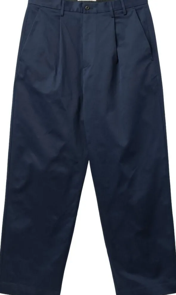 WRITER RELAXED FIT PLEATED PANTS