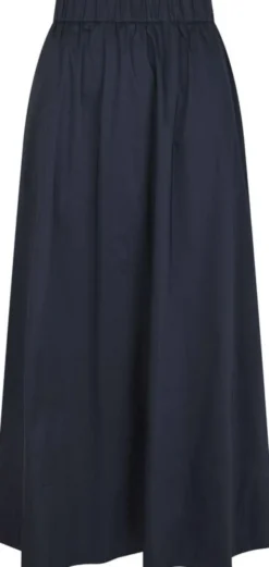 Yara Long Poplin Skirt