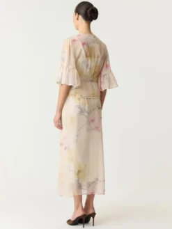 YASBLOMINA 2/4 ANKLE DRESS - SHOW