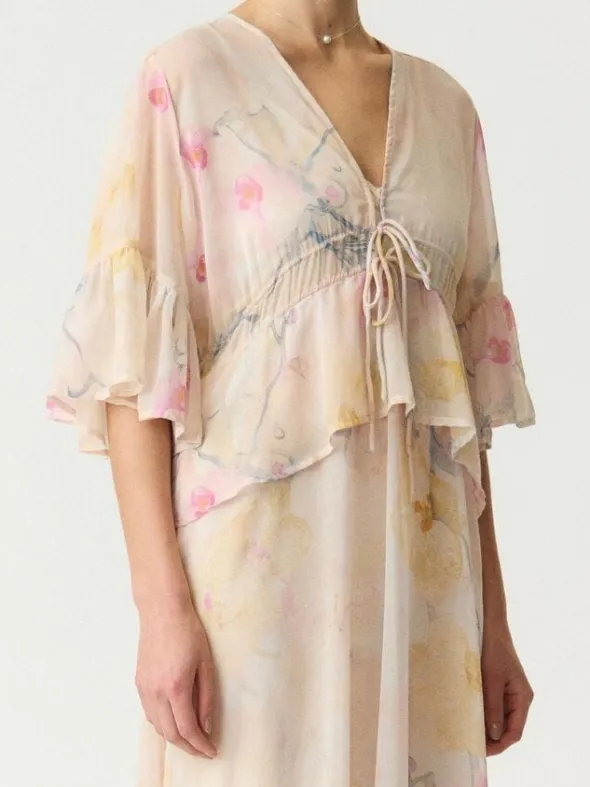 YASBLOMINA 2/4 ANKLE DRESS - SHOW