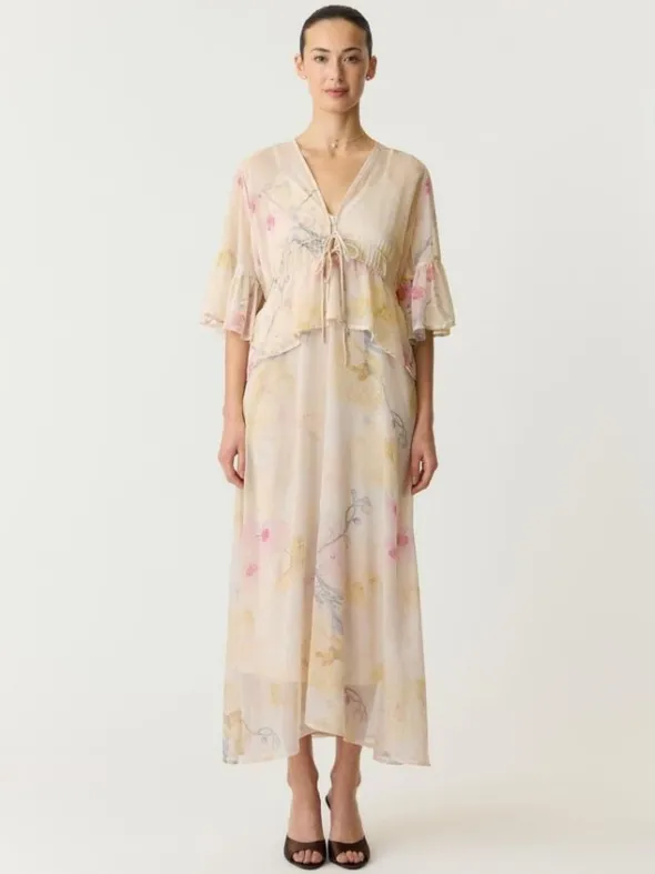 YASBLOMINA 2/4 ANKLE DRESS - SHOW
