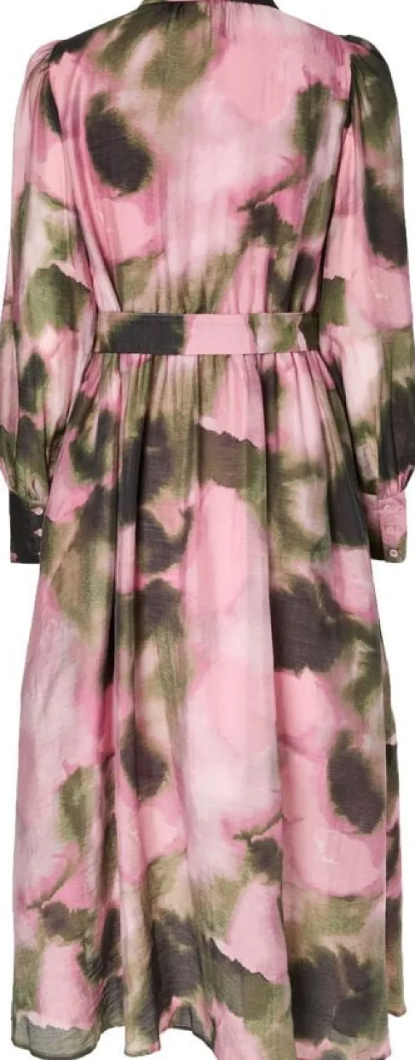 YASRINARO LS LONG SHIRT DRESS - EX