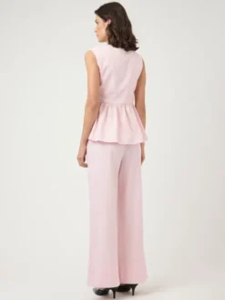 YASTRIMA SL LINEN BLEND TOP