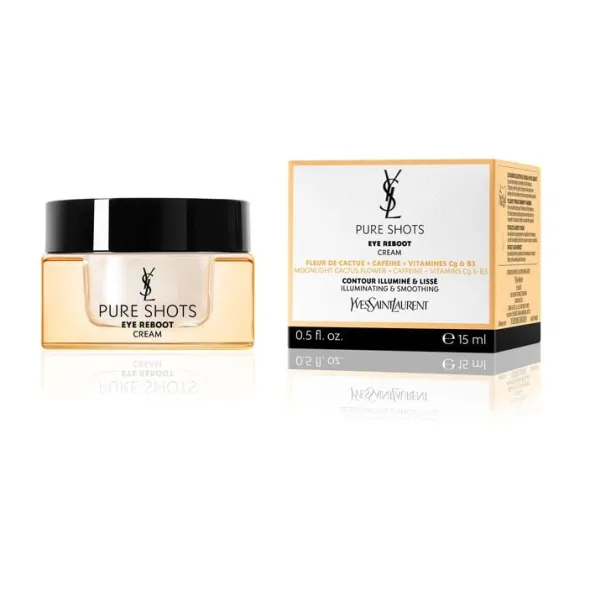 YSL Pure Shots, Eye Reboot Cream, Eye Contour Cream, 15ml