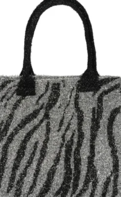 Zebra Glitter Bag