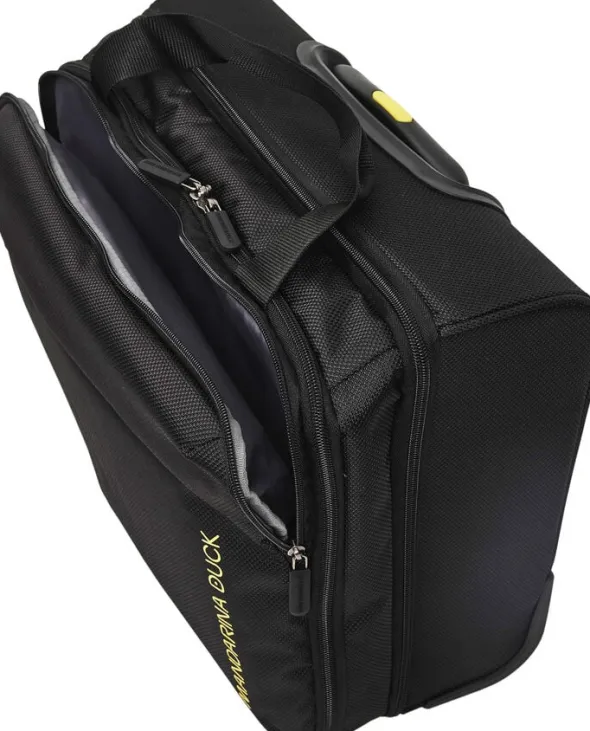 ZEPHYR ROLLING TOTE / BLACK